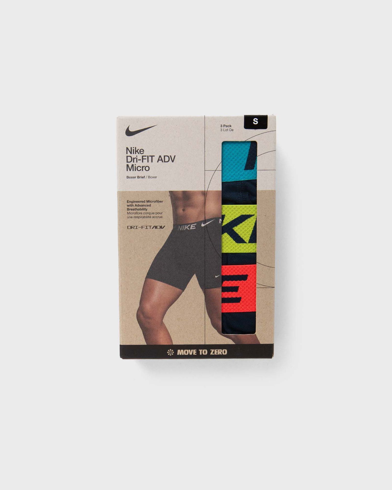 Boksere Nike BOXER BRIEF 3PK Flerfarvet | 0000KE1225407, 1