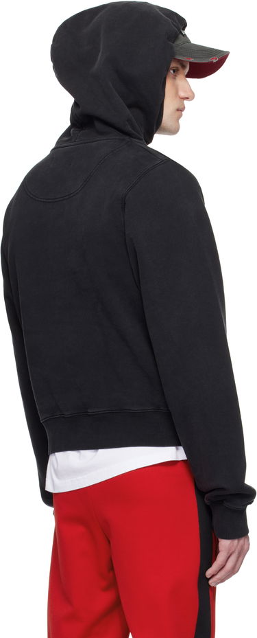 Sweatshirt Martine Rose Martine Rose Shrunken Hoodie Sort | 625JS02002D, 2