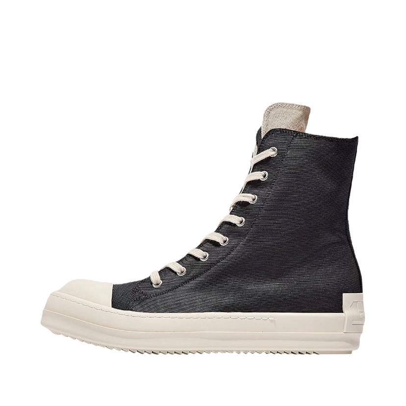Sneakers og sko Rick Owens Drkshdw Gethsemane Canvas High Black Milk Sort | DU02A3800 FCEH2 911