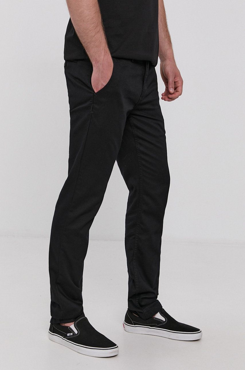 Bukser Vans Authentic Chino Slim Pants Sort | VN0A5FJ7BLK1, 0