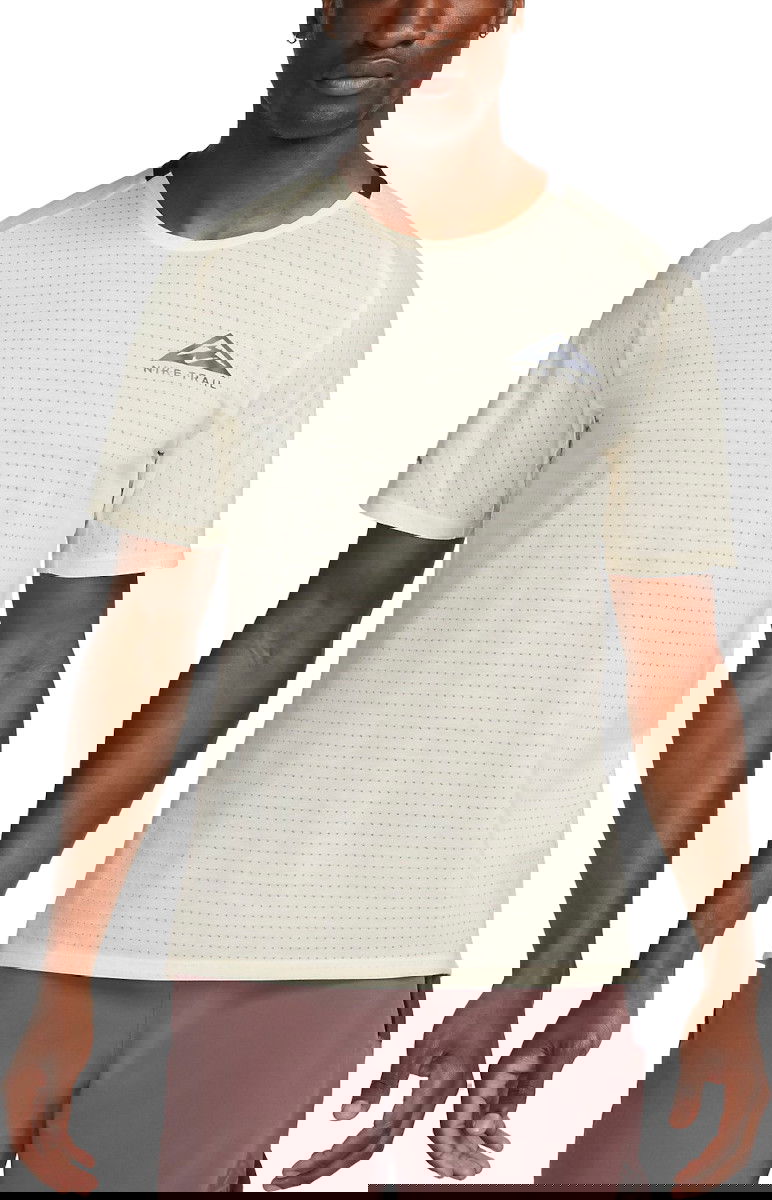 T-shirt Nike Dri-FIT Trail Solar Chase Tee Beige | dv9305-113, 0