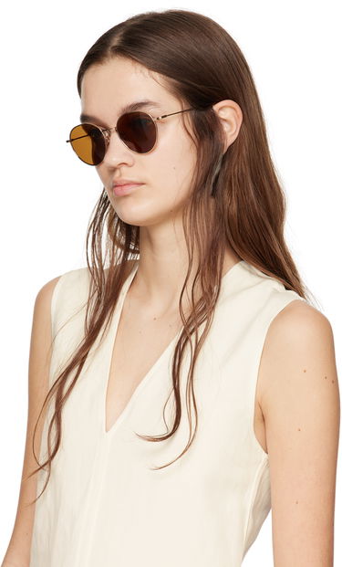 Solbriller TOTEME Rounds Sunglasses Metalisk | 242-WAE1087-EC0009, 3