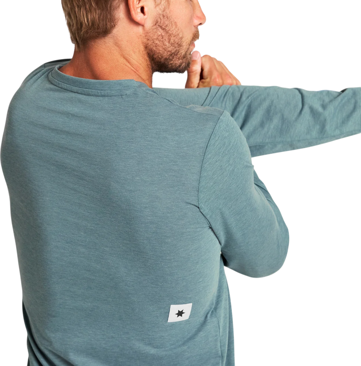 T-shirt Saysky Clean Motion Long Sleeve Grøn | omrls51c2015-omrls51c2015, 1