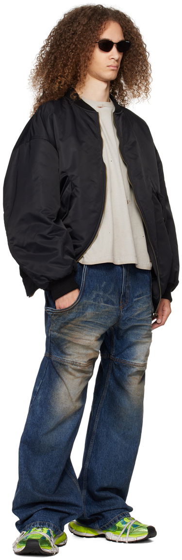 Jeans We11done We11done Wire Carpenter Jeans Blå | WD-DP0-24-339-M-NV, 3