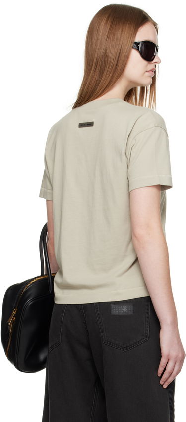 T-shirt Fear of God Fear of God ESSENTIALS Classic Fit T-Shirt Beige | 125SP255866FW, 2