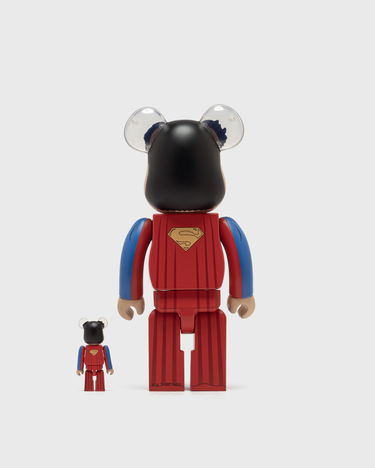 Collectible Medicom Toy The Dark Knight Returns Superman 100% 400% Collectible Set Blå | MED2402, 2