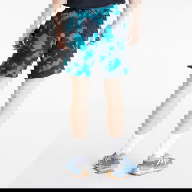 Shorts Under Armour Project Rock Printed Woven Short Coastal Turkis | 1377438-722, 1