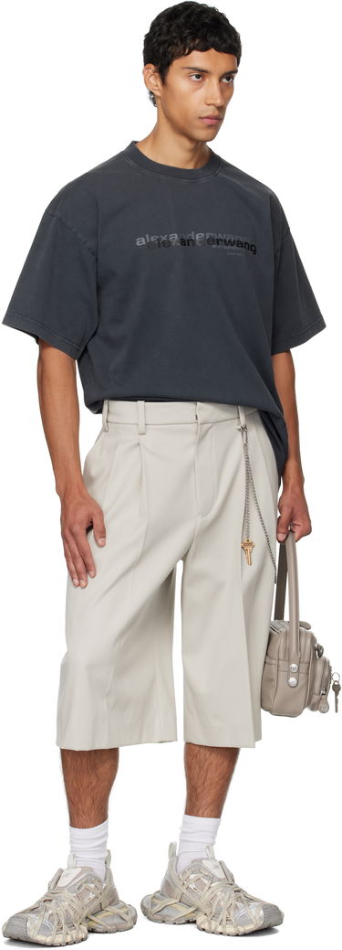 T-shirt Alexander Wang Alexander Wang Short Sleeve T-Shirt Grå | UCC3251847, 4
