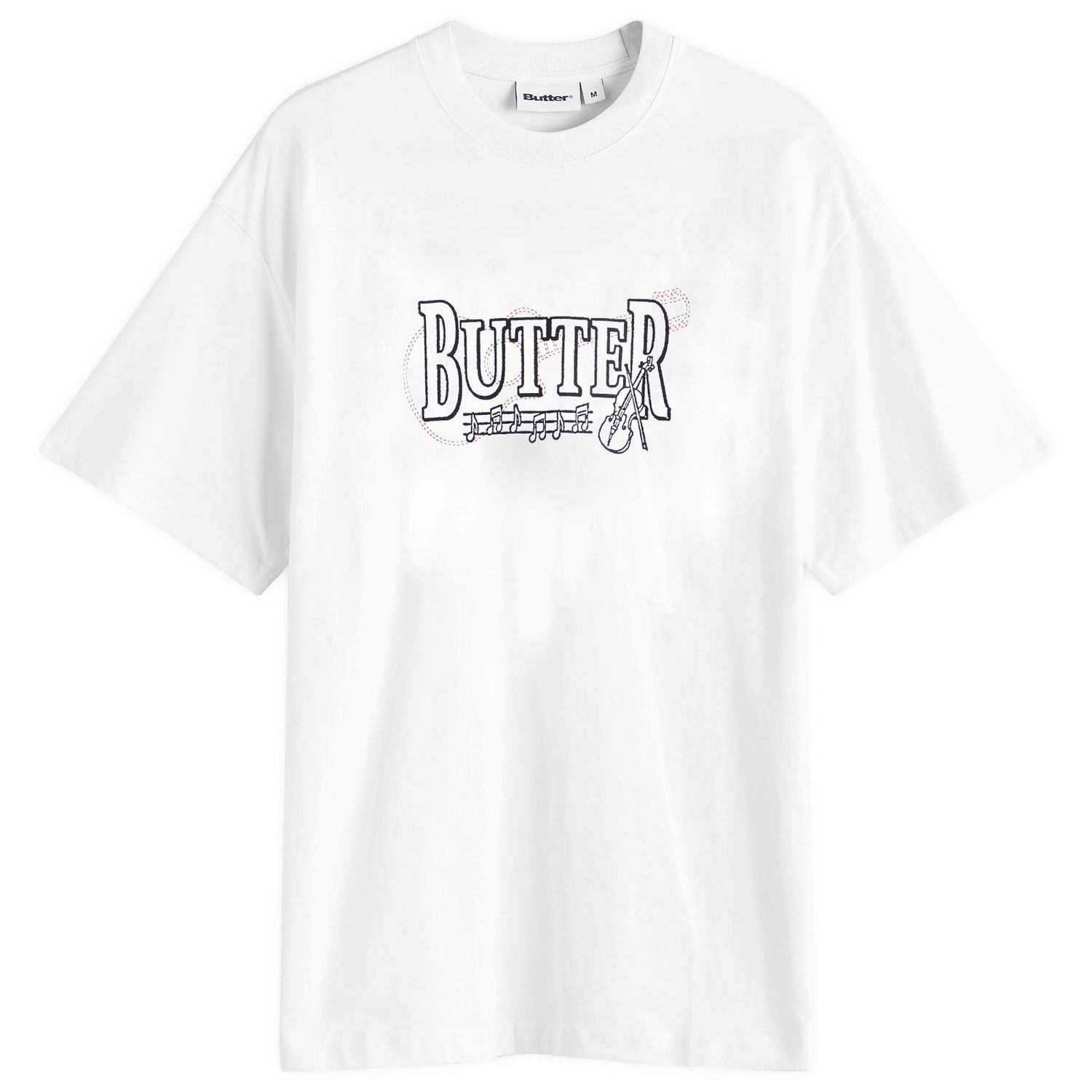 T-shirt Butter Goods Arrangement Graphic T-Shirt Hvid | BGQ4240271-WHT, 0