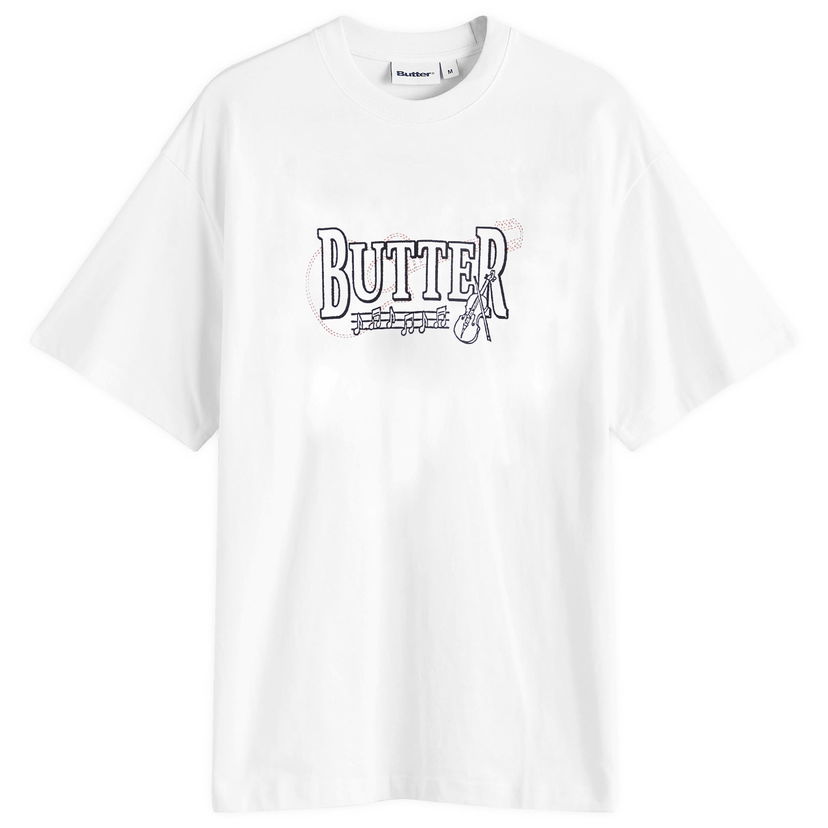 T-shirt Butter Goods Arrangement Graphic T-Shirt Hvid | BGQ4240271-WHT