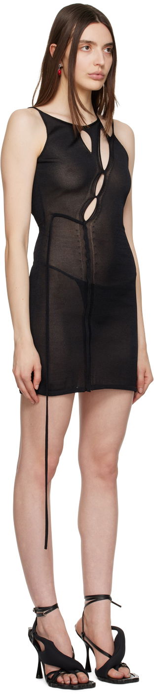 Kjole Ottolinger Ottolinger Strappy Mini Dress Sort | 704901, 1
