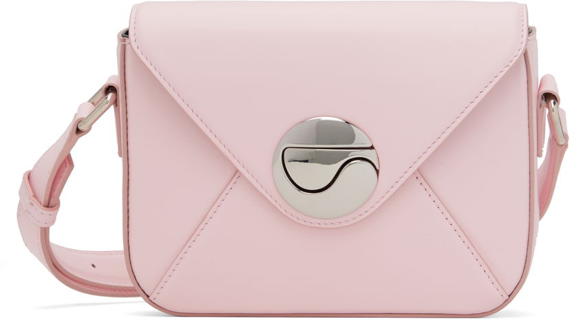 Skuldertaske Coperni Coperni Mini Mail Box Bag Lyserød | COPBA89F6004