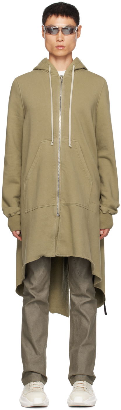 Parka Rick Owens DRKSHDW Fishtail Parka Grøn | DU02C5293 F, 0