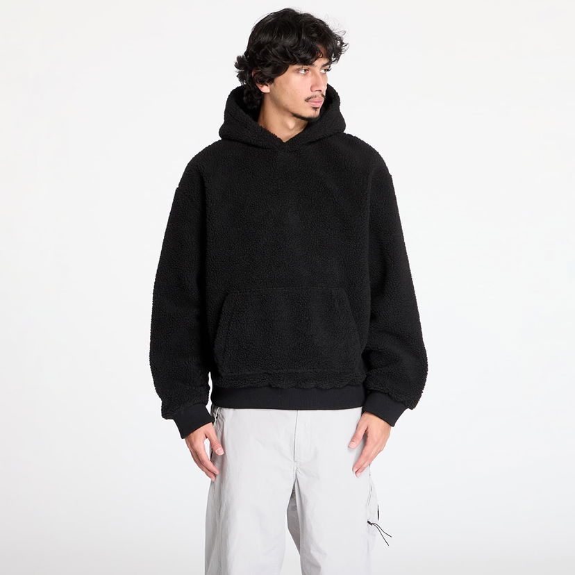 Sweatshirt Urban Classics Sweatshirt Oversized Teddy Hoody Sort | TB7265-00007