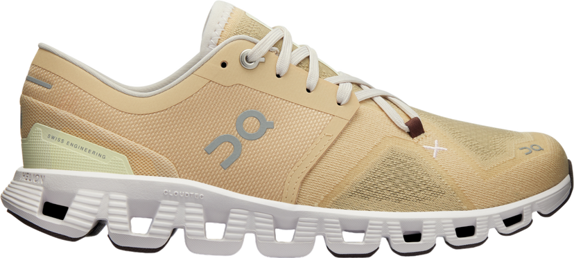 Løbe On Running Cloud X 3 Beige | 60-97789