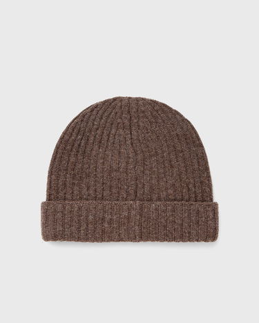 Beanie ØLÅF Wool Beanie Brun | A180826-BROWN-MELANGE, 1