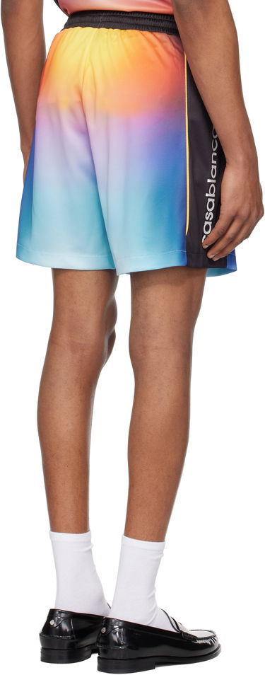 Shorts Casablanca Casablanca Gradient Football Shorts Flerfarvet | MS25-JTR-253-01, 2