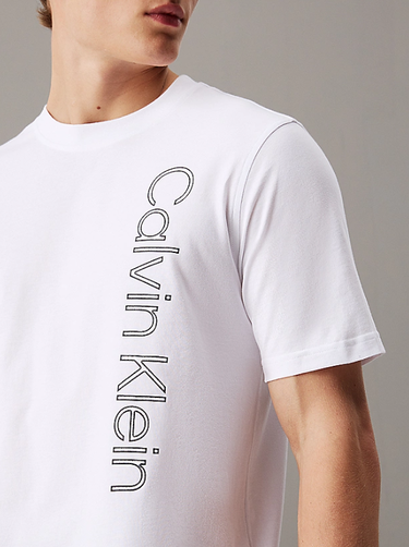 T-shirt CALVIN KLEIN pw - graphic s/s t-shirt s Hvid | 00GMF4K113-YAA, 2
