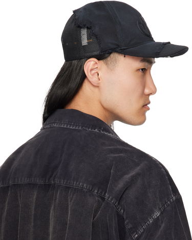 Kasket Maison MIHARA YASUHIRO Maison MIHARA YASUHIRO CA4LA Edition Crushed Detail Cap Sort | A14AC401, 2