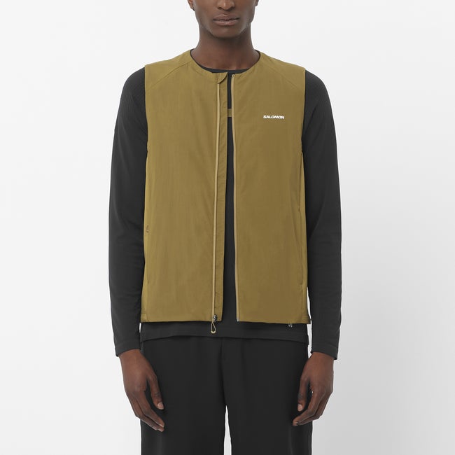 Vest Salomon Mountain Flex Hybrid Vest Grøn | LC2650600