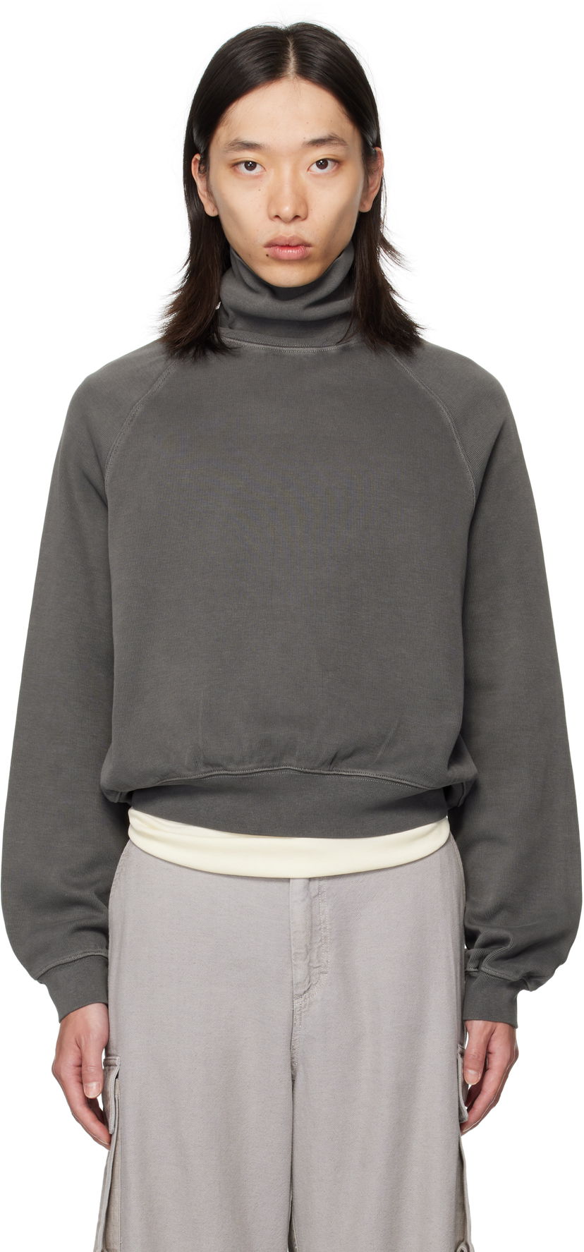 Sweater OUR LEGACY Scholar Rollneck Turtleneck Grå | M4256SW