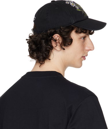 Kasket Burberry Burberry Daisy 'B' Gabardine Baseball Cap Sort | 8103762, 4