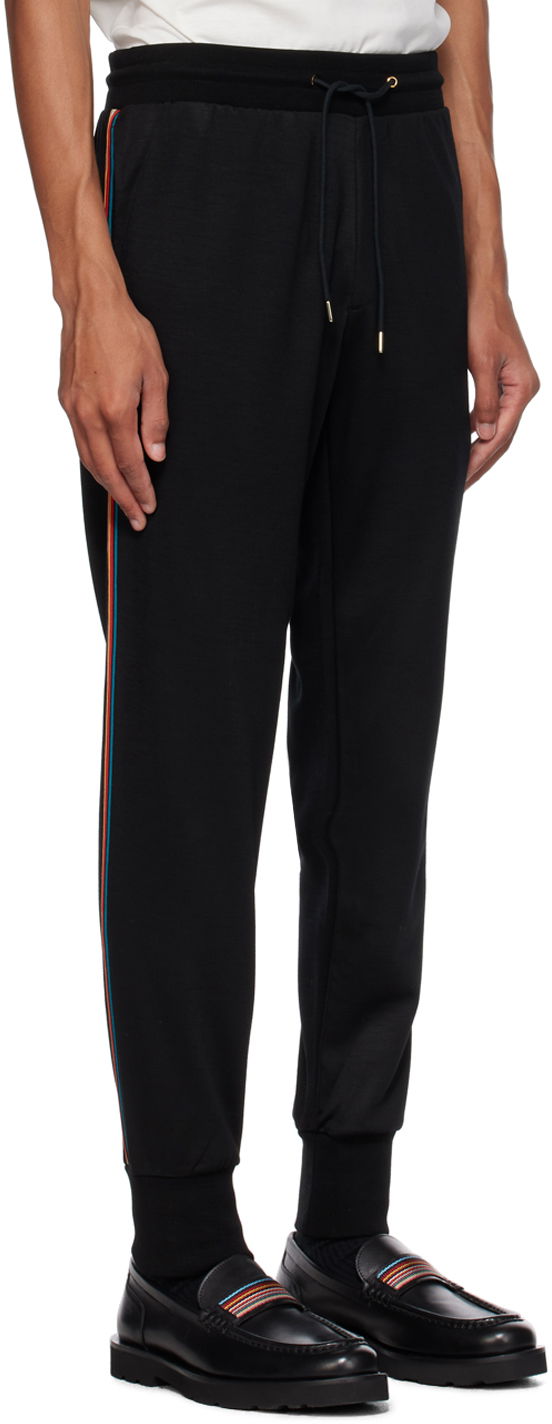 Joggingbukser Paul Smith Paul Smith Stripe Sweatpants Sort | M1R-299S-H00035, 1