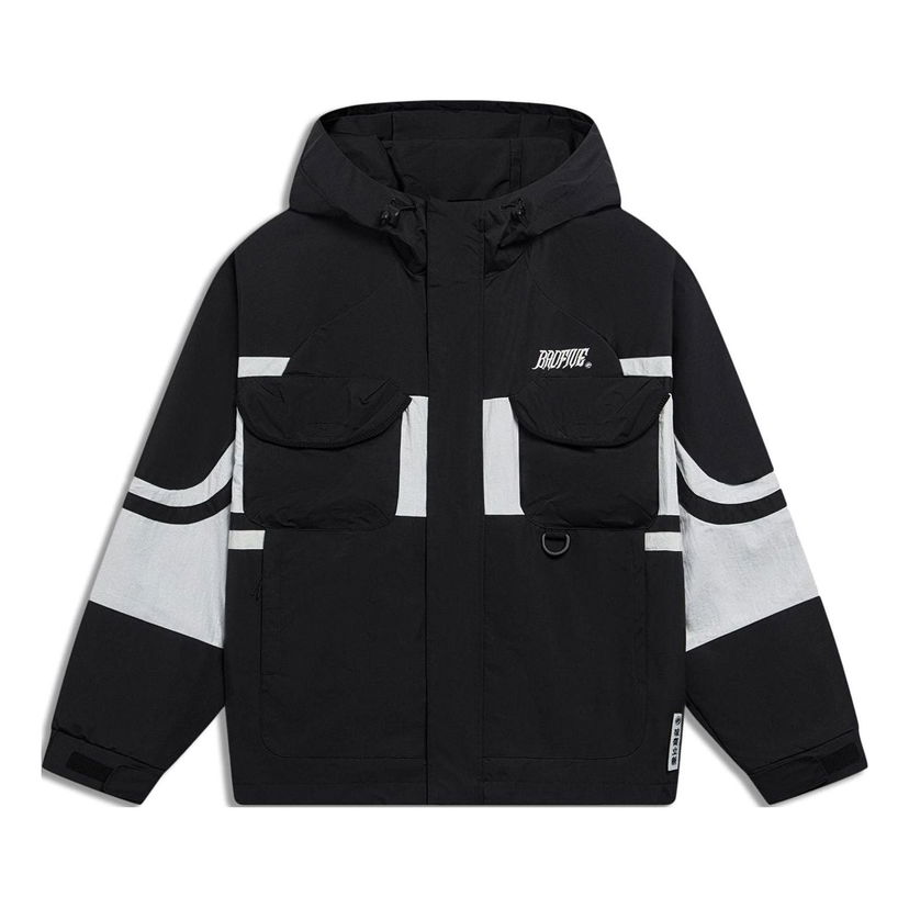 Vindjakke Li-Ning BadFive Windbreaker Sort | AFDT055-3