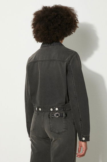 Jakke Coperni Denim Workwear Jacket Sort | COPBL20F2004, 2
