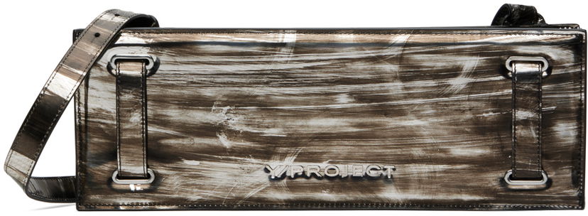 Håndtaske Y/PROJECT Y/Project Accordion Bag Metalisk | 620BA014