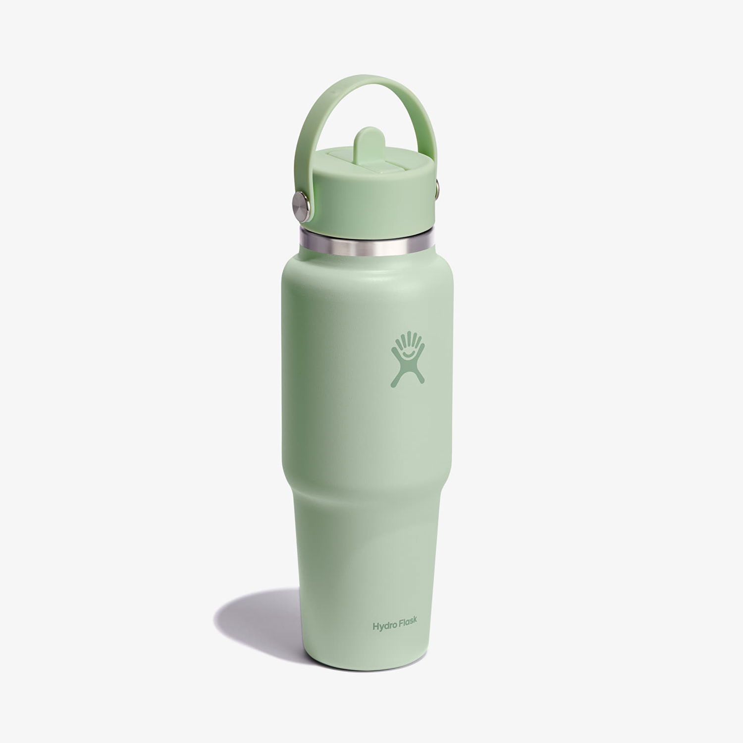 Drikkeflaske Hydro Flask 946 ml Wide Flex Straw Travel Bottle Grøn | WT32CFS338, 1