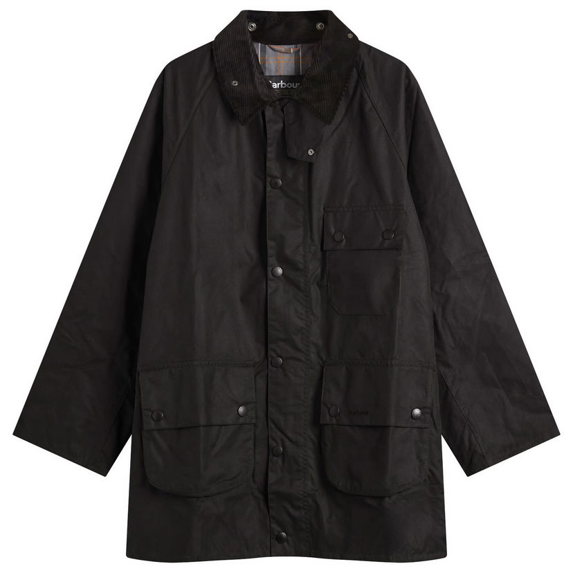 Jakke Barbour Solway Wax Jacket Size 38 Sort | MWX2498BK71