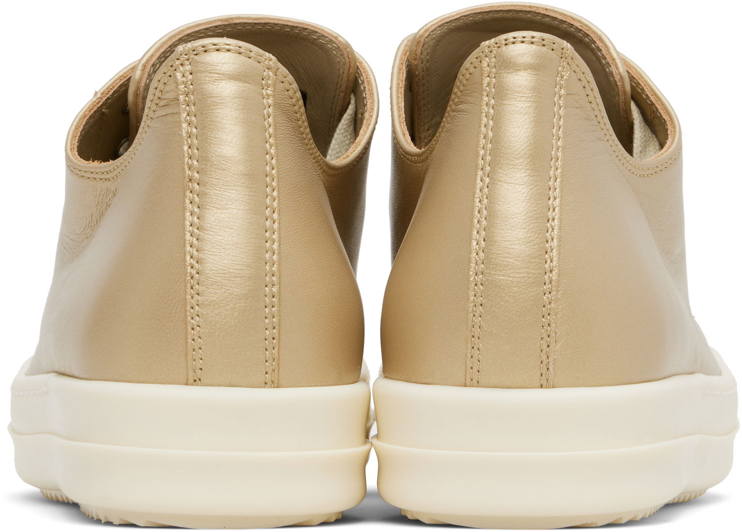 Sneakers og sko Rick Owens Rick Owens Hollywood Low Sneaks Metalisk | RO01E7891 LLPM, 1