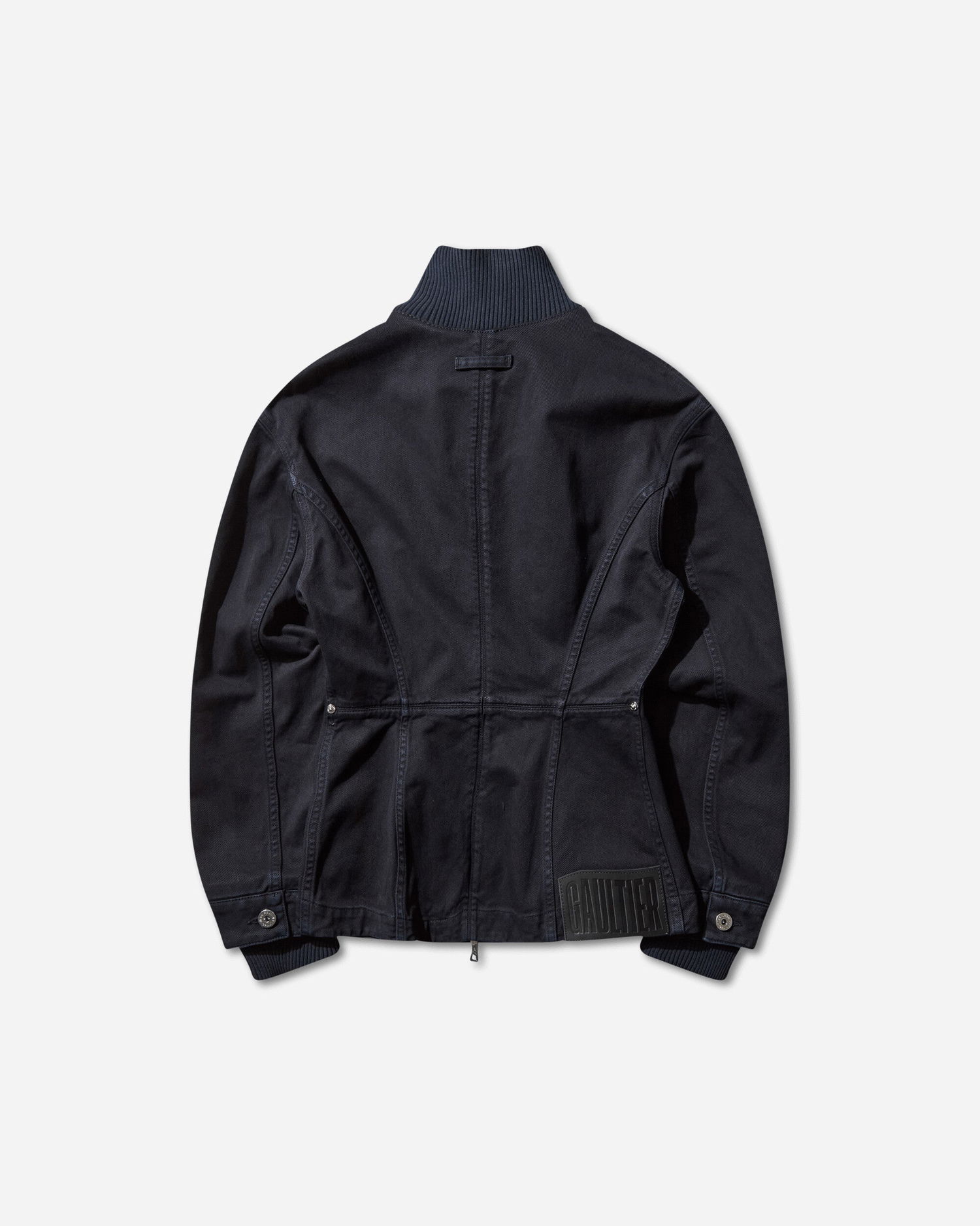 Jakke Jean Paul Gaultier Slit Denim Jacket Mørkeblå | 2504WJA011W049 59, 0
