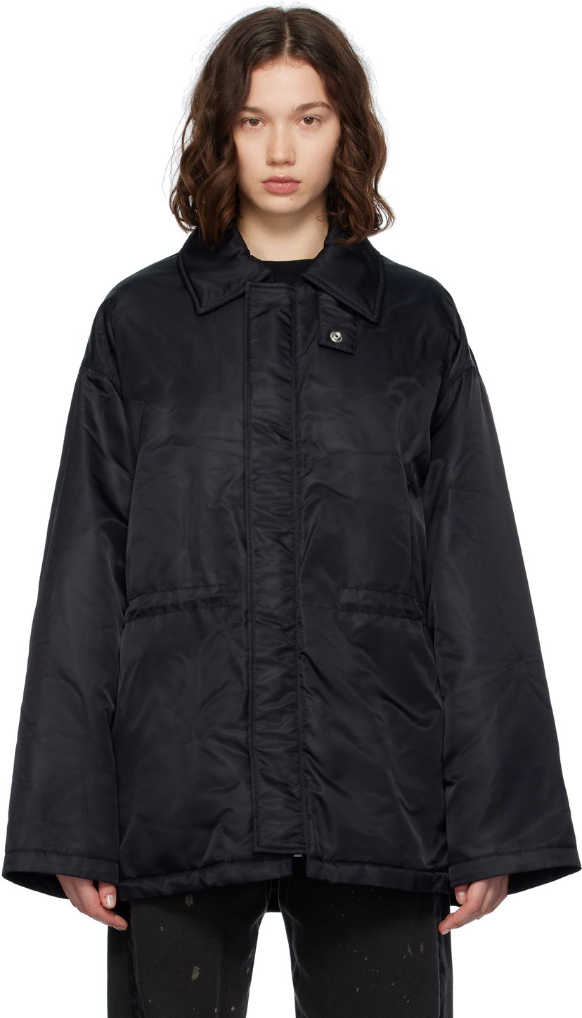 Jakke Maison Margiela MM6 Maison Margiela Nylon Sports Jacket Sort | S52AM0329 M35257