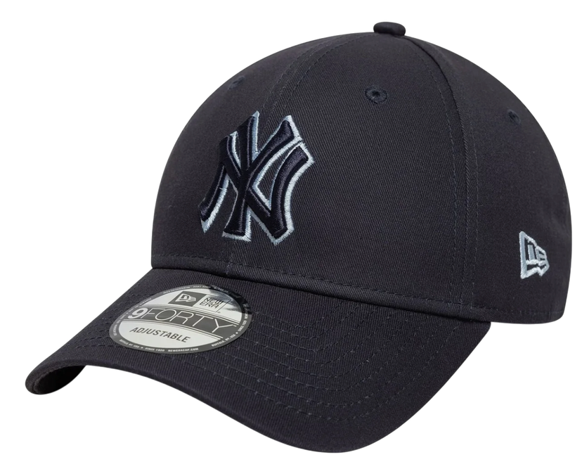 Kasket New Era New York Yankees Team Outline 9Forty Adjustable Cap Mørkeblå | 60667390-60667390