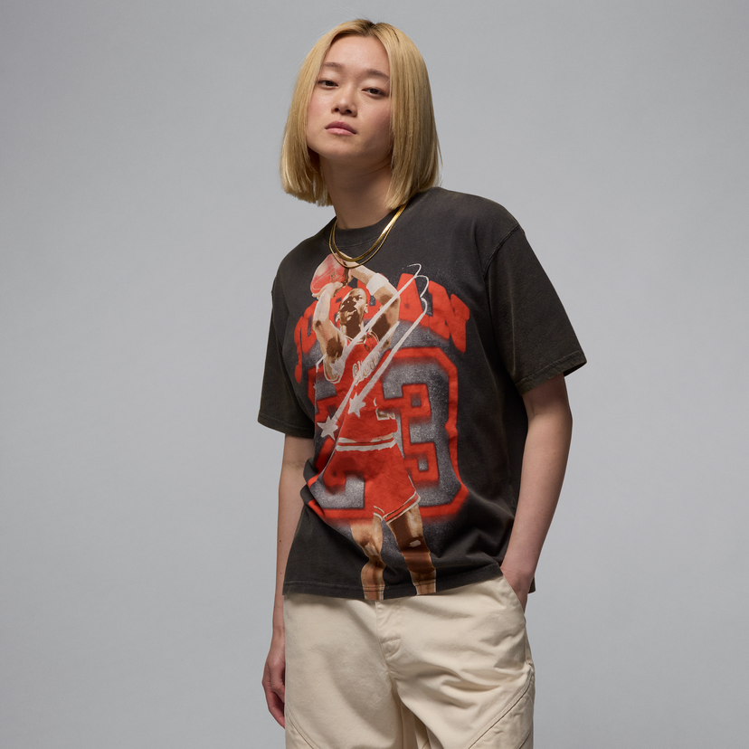 T-shirt Jordan Jordan Graphic Print T-Shirt Sort | HJ0139-045