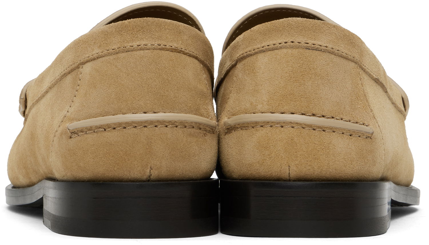 Skopleje Versace Versace Giuliano Suede Loafers Beige | 1013592_1A13357, 1