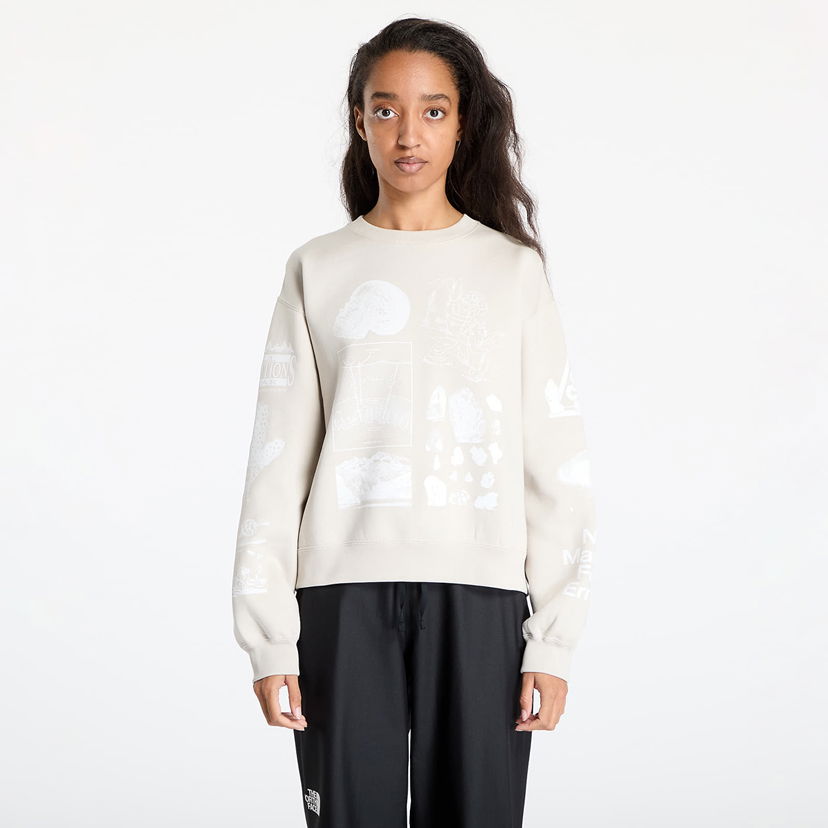 Sweater Nike ACG ACG "Tuff Fleece" Therma-FIT Repel Crew-Neck Sweatshirt Beige | FV7329-104