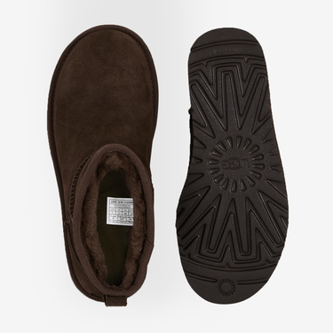 Sneakers og sko UGG Classic Ultra Mini Platform Marron Sort | 1135092-BCDR, 2