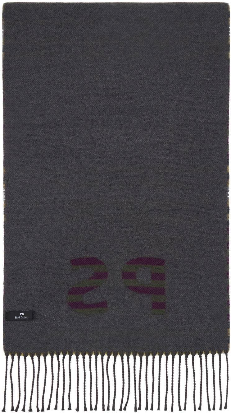 Tørklæde Paul Smith PS Paul Smith Stripe Jersey Scarf Flerfarvet | M2A-150T-N124-76-0, 1