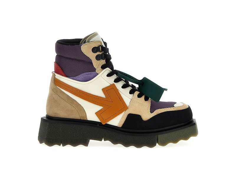 Sneakers og sko Off-White Hiking Sponge Sneakerboot Multicolour Flerfarvet | OMIA228S23LEA0011737, 0