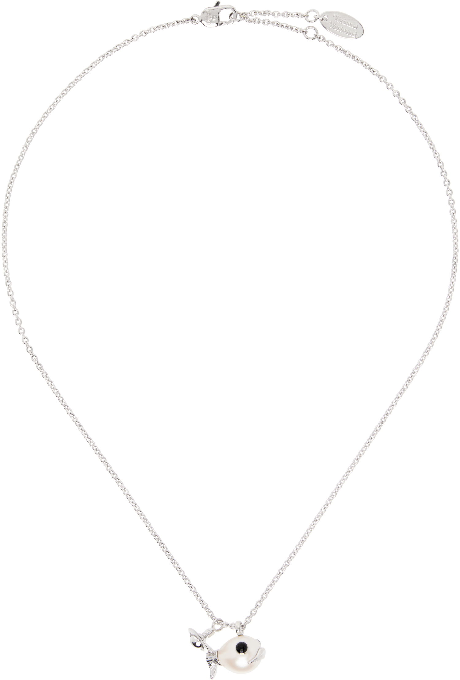 Halskæde Vivienne Westwood Vivienne Westwood Luzie Pearl Pendant Necklace Metalisk | 630203FK-02P601-, 0