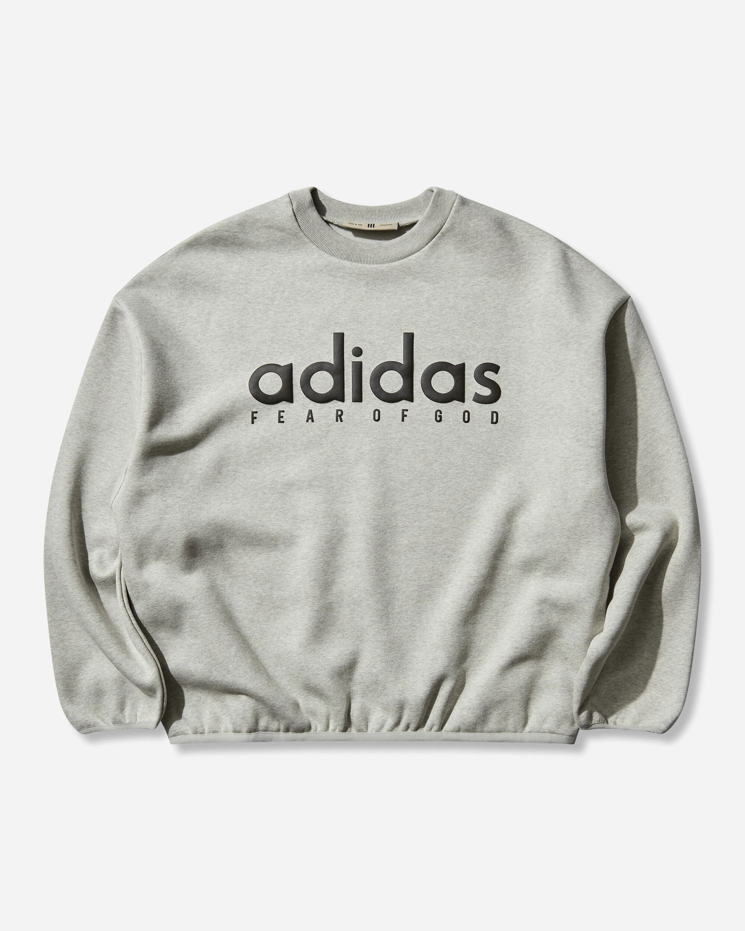 Sweatshirt adidas Originals Fear of God Athletics Fleece Crewneck Sweatshirt Grå | JZ7369, 0