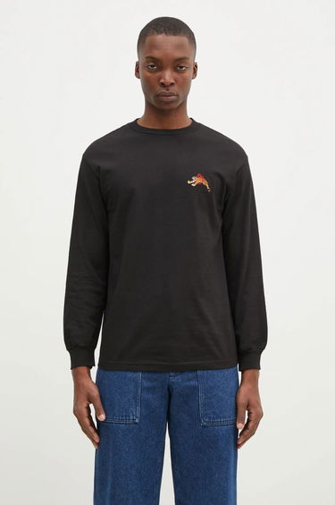 T-shirt WACKO MARIA Tim Lehi Black Long Sleeve T-Shirt Sort | 24FW.WMT.LT01, 0