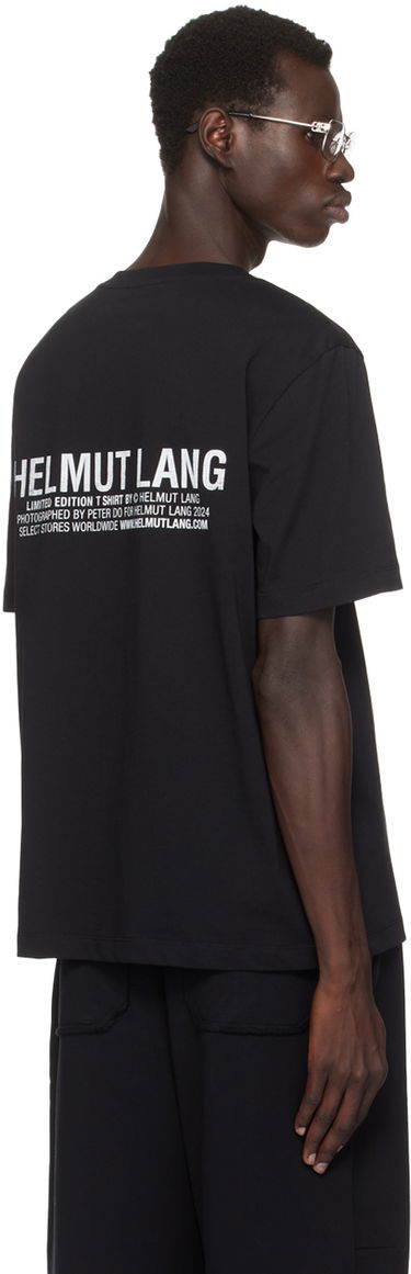 T-shirt Helmut Lang Helmut Lang Overpass Postcard Graphic T-Shirt Sort | O06HM514, 2