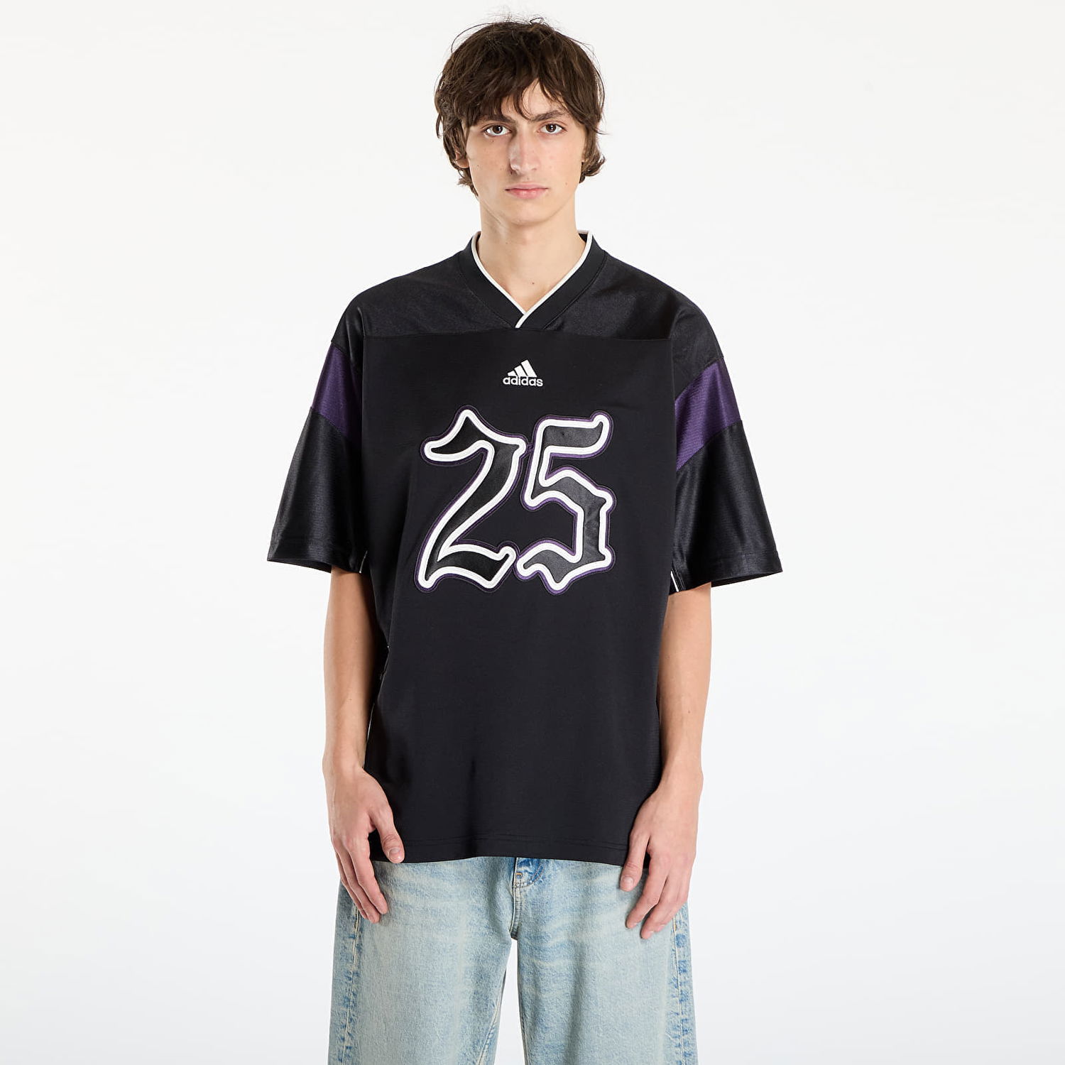 Jersey adidas Originals Oversized Football Jersey with 25 Graphic Sort | JY2763, 0