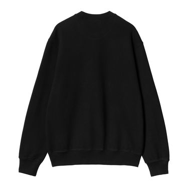 Sweatshirt Carhartt WIP Bumper Sweatshirt Sort | I034728_9, 1