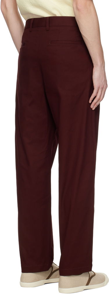 Bukser Dolce & Gabbana Dolce&Gabbana Gabardine Trousers Bourgogne | GV5ZHTFUFNV, 2