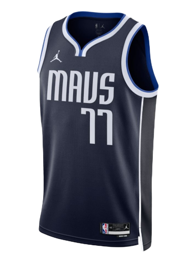 Crop top Jordan NBA Dri-FIT Dallas Mavericks Statement Edition 2022 Statement Jersey Mørkeblå | DO9523-420